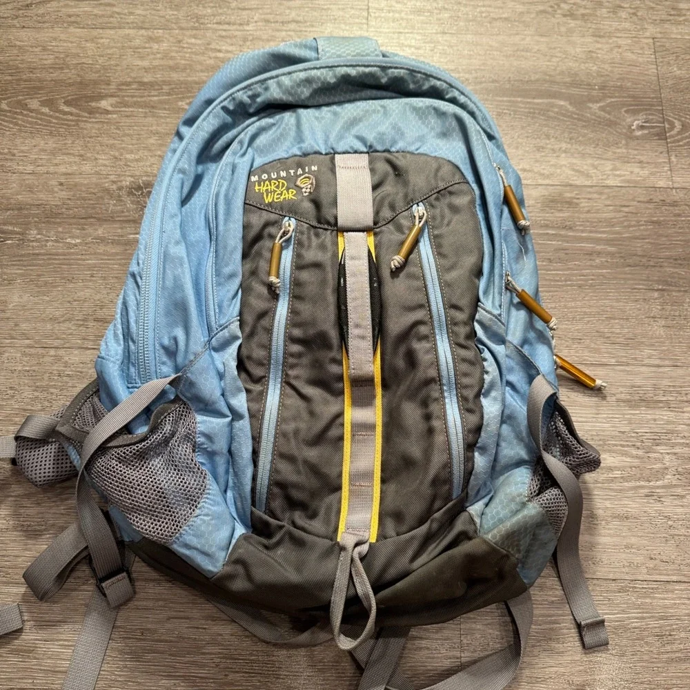 Mountain Hardwear Backpack Blue Gray Nylon Vintage Enterprise Gorpcore Trekking